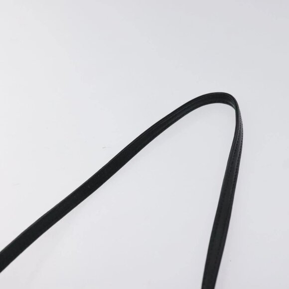 Salvatore Ferragamo Vala Shoulder Bag Leather Black Gold Auth - Picture 8 of 16